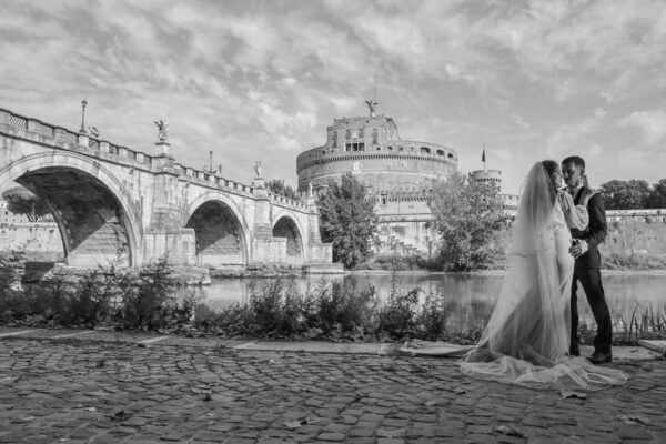 fotos de boda en el Castillo San Angelo