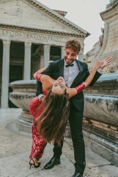 fotografía en Panteon de Roma