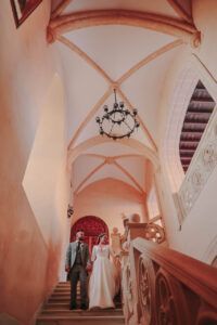fotografía boda castillo