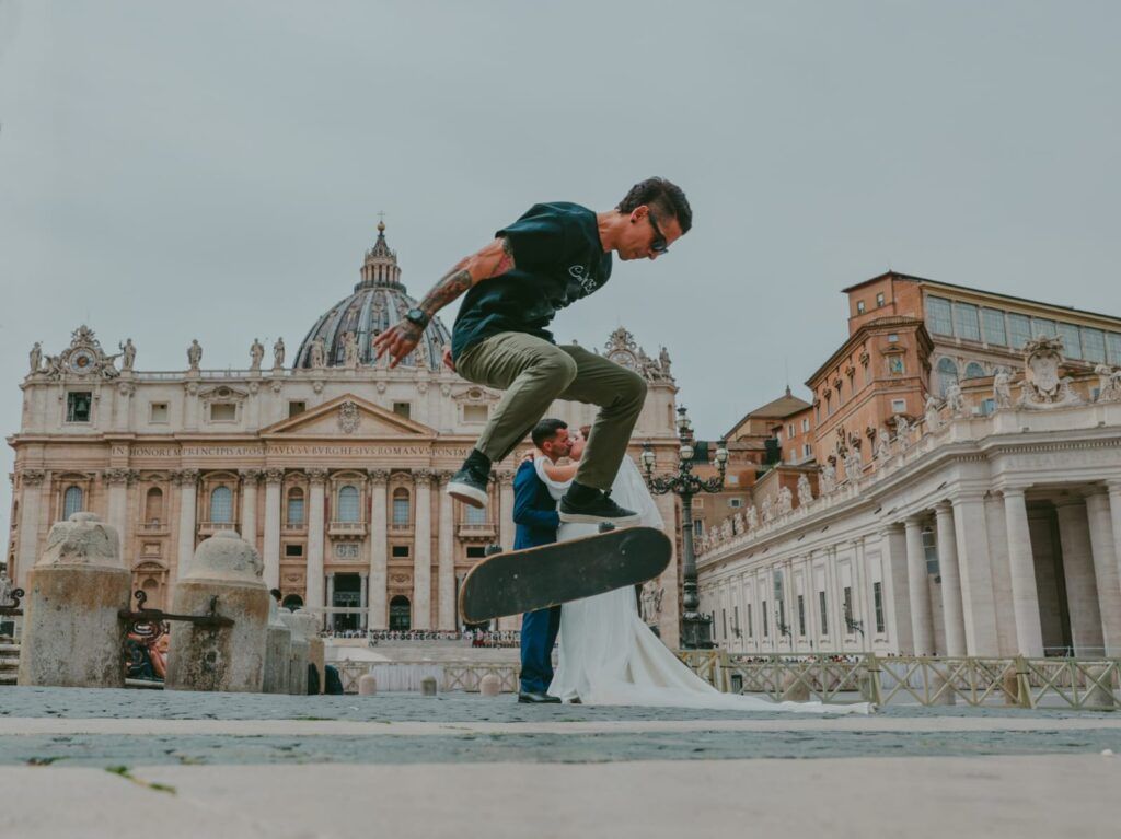 fotógrafo de bodas en Roma
