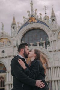 Fotógrafos en Plaza de San Marcos Venecia