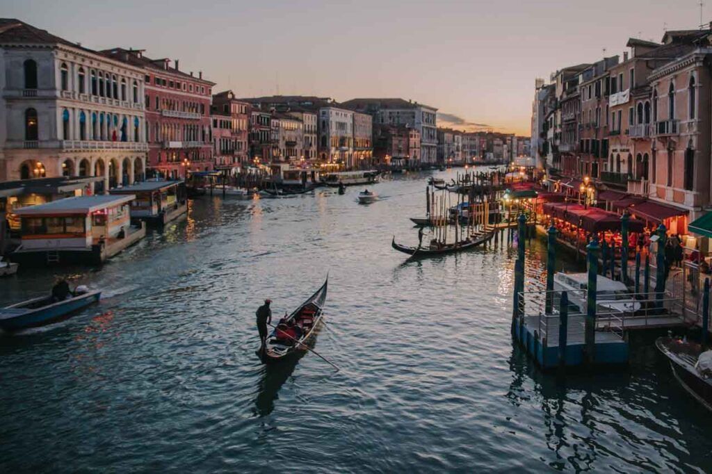 Fotógrafo en Venecia