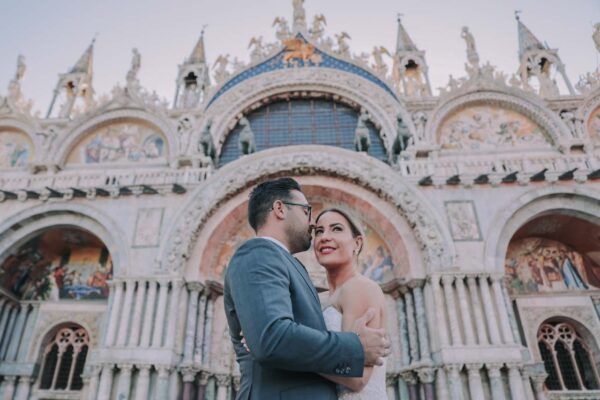 fotógrafos en San Marco Venecia