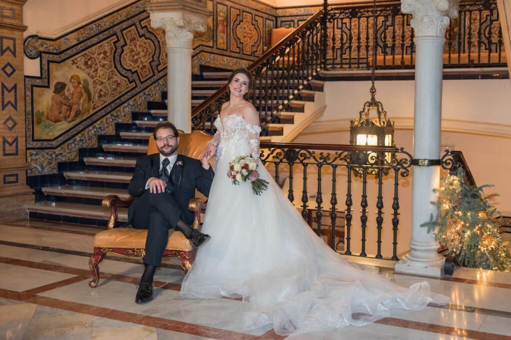 Boda Yolanda y Daniel: fotógrafo en Hotel Alfonso XIII